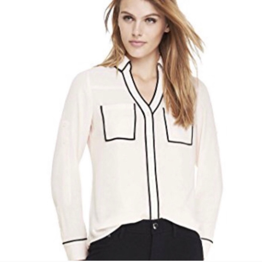 Express “Portofino” button up top size small